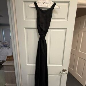 SIR the label Black Maxi Dress with Cutout Waist
